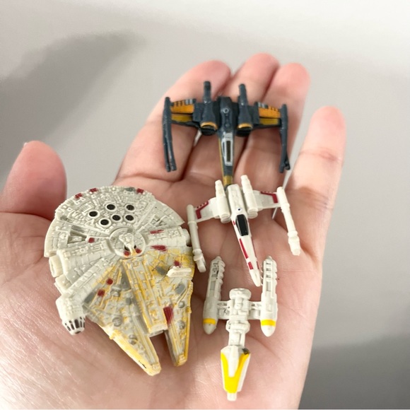 Star Wars Luke Skywalker Action Figure Infinity Millenium Falcon Micro Machines - Picture 5 of 6
